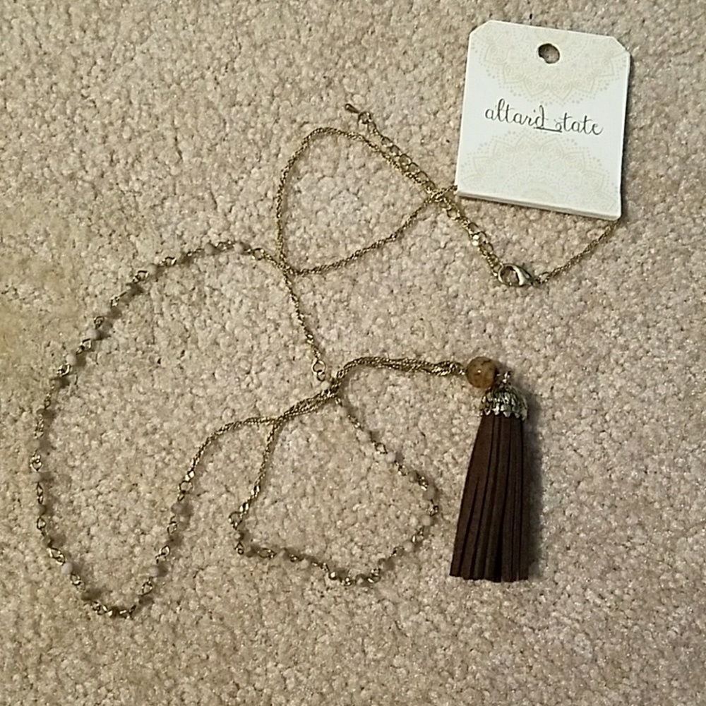 Altar'd state tassel necklace